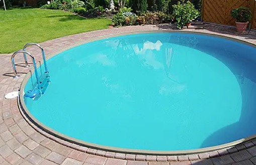 Abb. Stahlwandpools